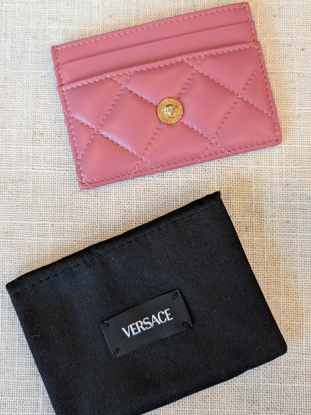 Versace Pink Card Holder - Picture 7 of 8